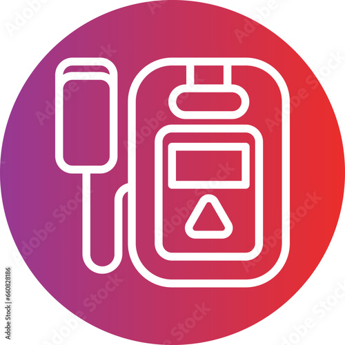 Defibrillator Icon Style