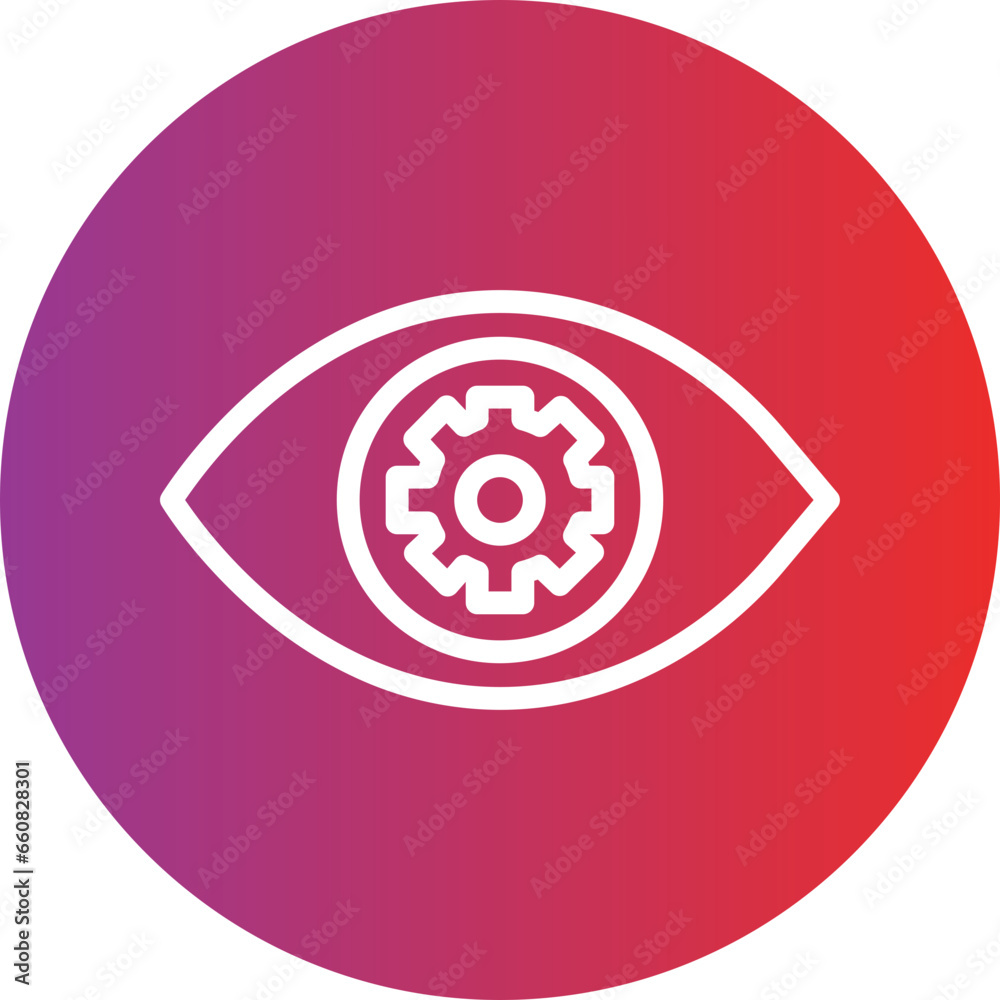 Eye Setting Icon Style Eye Setting Icon Style