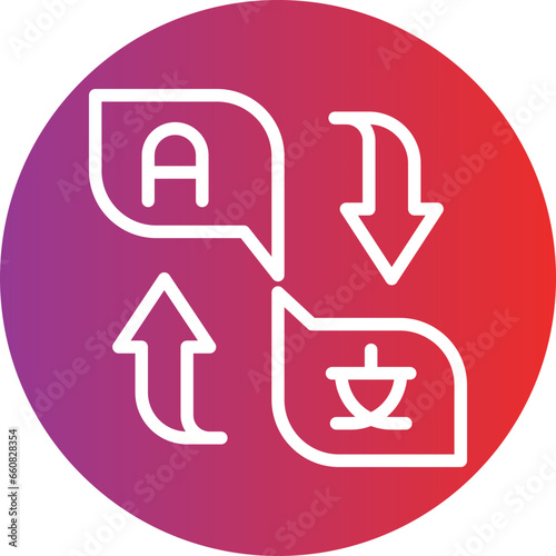 Translator Icon Style