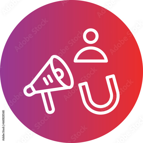 Inbound Marketing Icon Style
