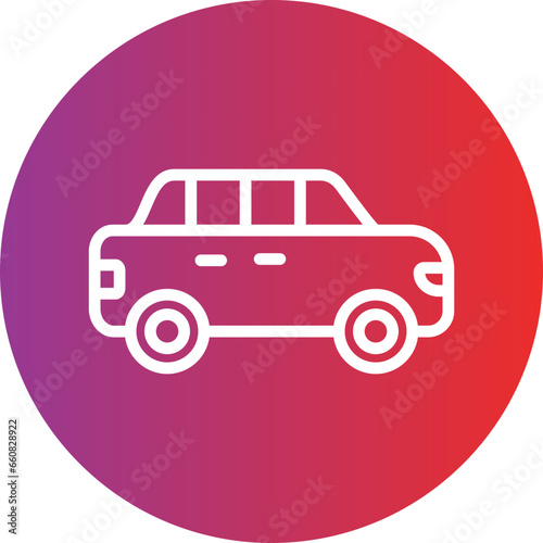 Limousine Icon Style