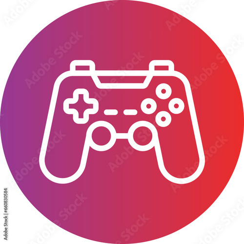 Console Game Icon Style
