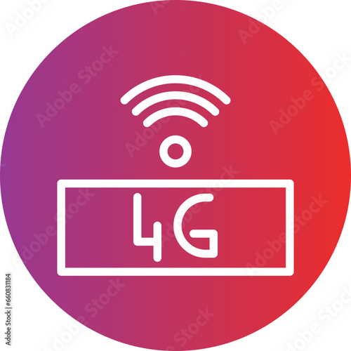 4G Icon Style