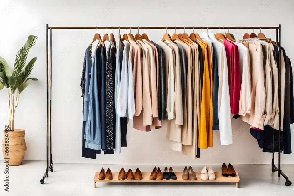 Optimizing Storage, Arranging Garments on Hangers