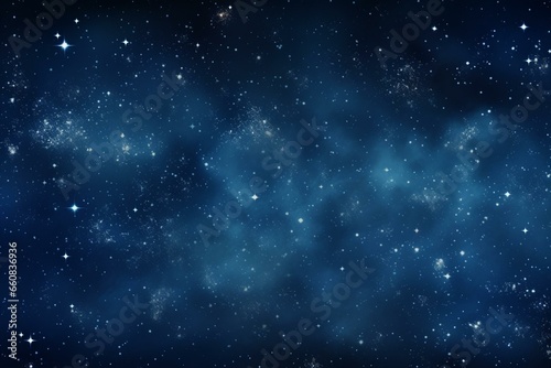 Background displaying a night sky full of stars. Generative AI