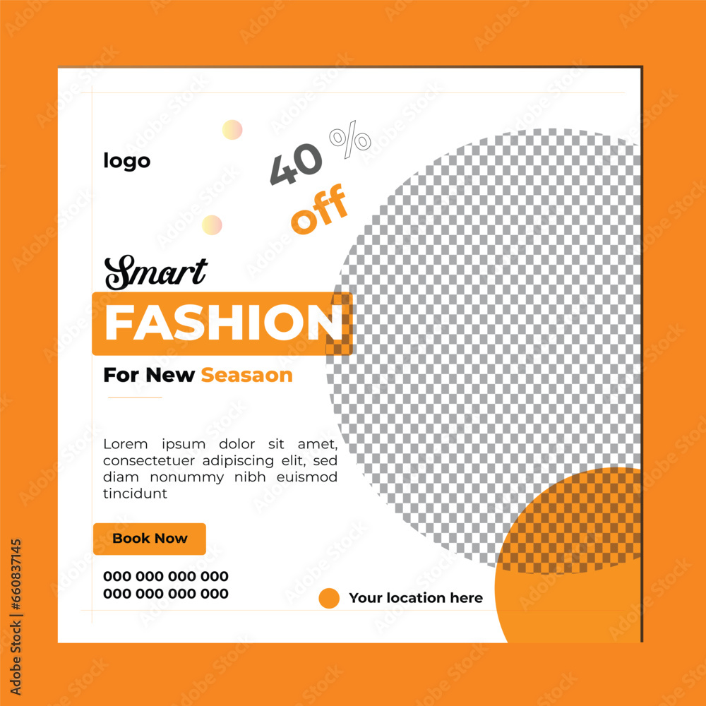 Fototapeta premium best social media post