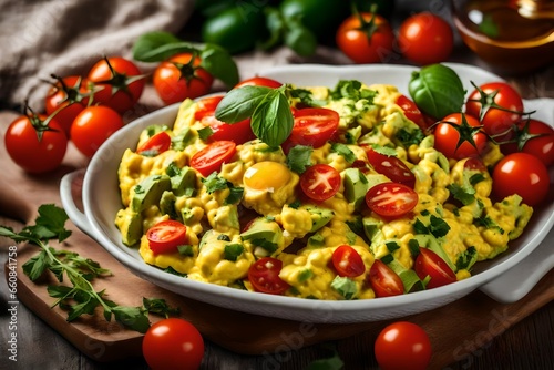 salad with tomatoes