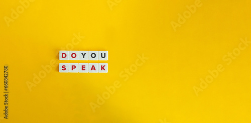 Do You Speak Phrase.