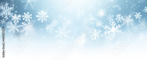 Festive Christmas Falling Snowflakes Border: Transparent PNG Isolated Design for White Backgrounds