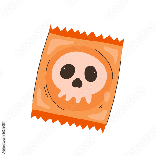Cute Illustration Halloween Candy