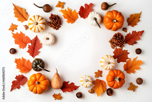 Vibrant Autumn Abundance: Fruit, Flowers, and Freshness