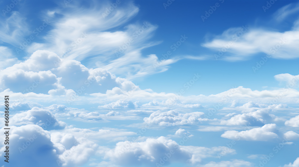 beautiful blue sky with clouds nature background beautiful blue sky with clouds nature background