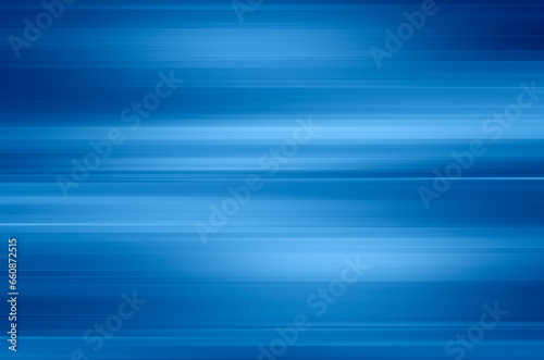 digitally generated image of blue light and stripes moving fast, virtual technology space background