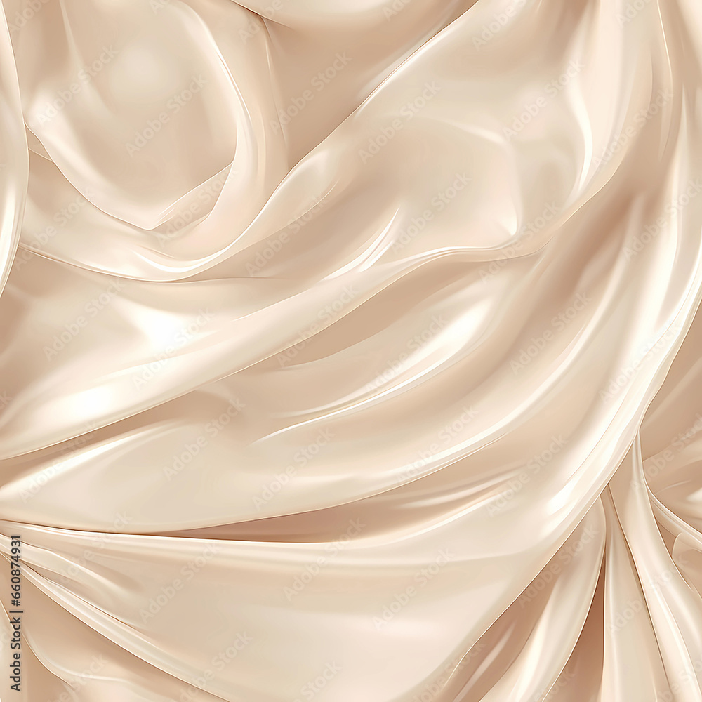 Obraz premium Gold silk background seamless pattern.Beige fabric background pattern.