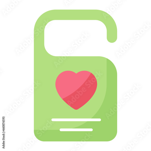 Room Tag Flat Icon