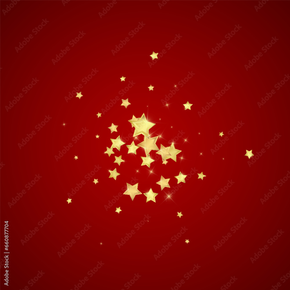 Magic stars vector overlay. Gold stars scattered Magic stars vector overlay. Gold stars scattered