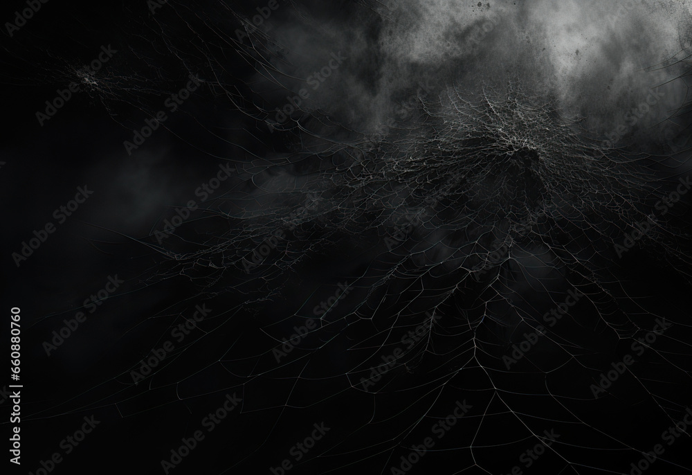 Abstract black background with webs on it. Abstract black background with webs on it.