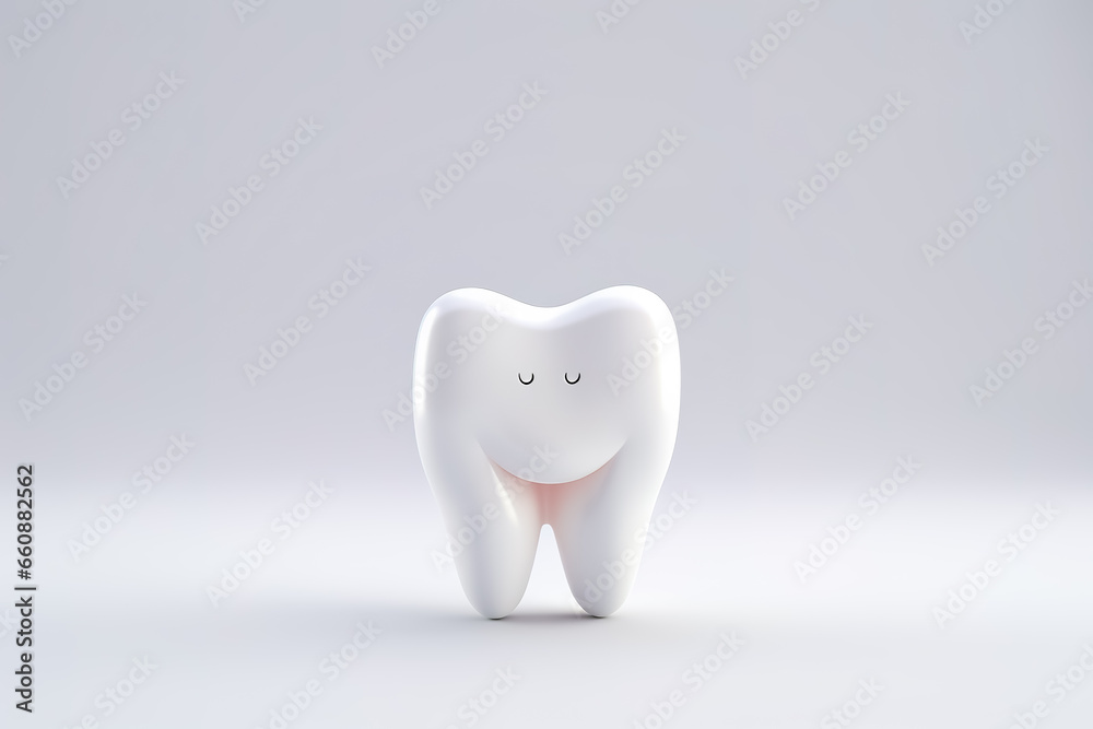 Funny tooth. Generative AI. Funny tooth. Generative AI.