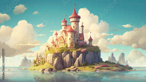 Cute castle