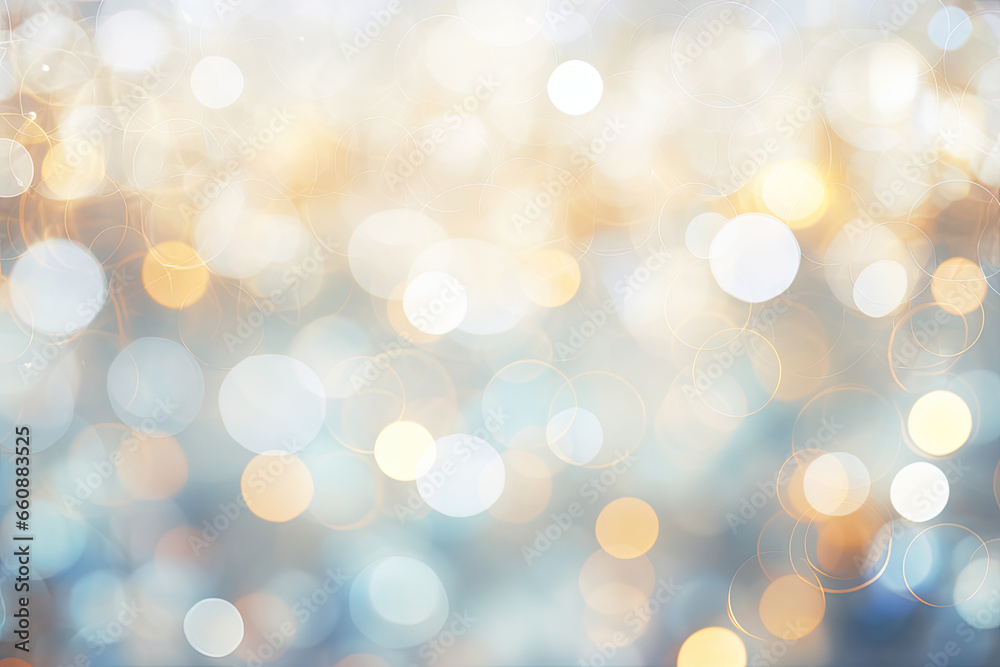 abstract christmas background, blue with golden bokeh abstract christmas background, blue with golden bokeh