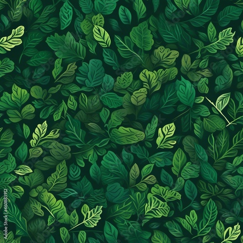 natural leaf illustration background