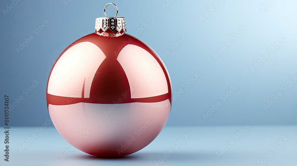 pink Christmas ball, bokeh background pink Christmas ball, bokeh background