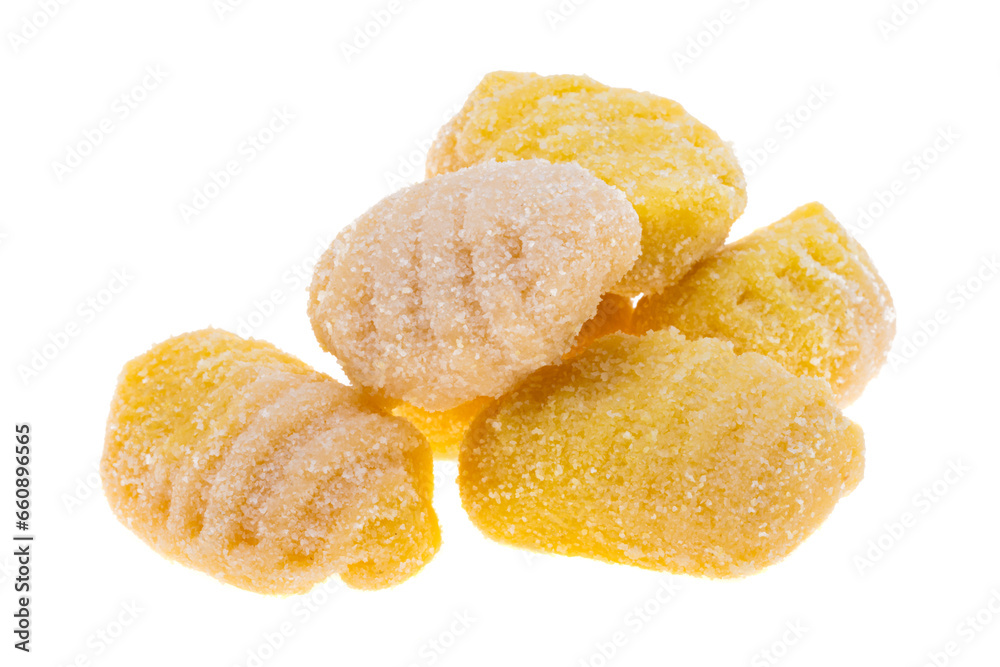 potato gnocchi isolated