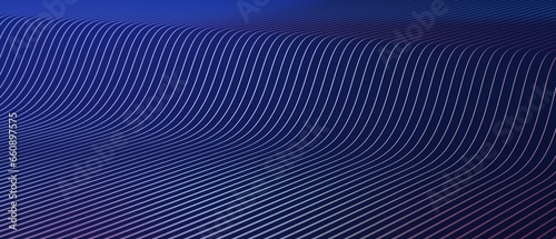 Wallpaper Mural Abstract futuristic - technology with polygonal shapes on dark blue background. Design digital technology concept. 3d illustration. Torontodigital.ca