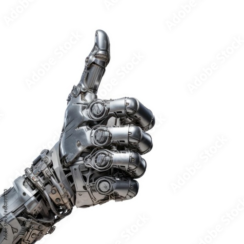 Robot Hand Showing Gestures