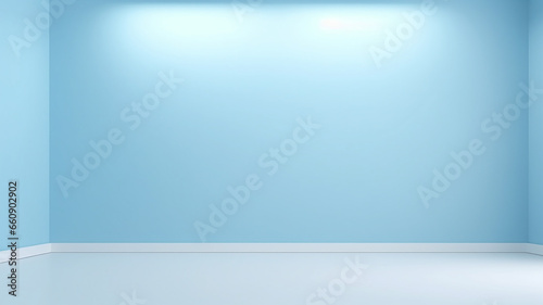 Minimal abstract light blue background for product presentation.