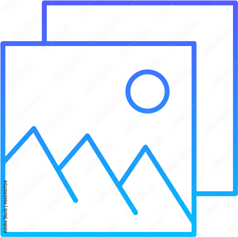 Wallpapers Line Gradient Icon pictogram symbol visual illustration