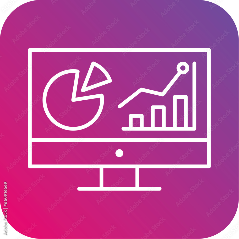 Analysis Glyph Rounded Background Icon pictogram symbol visual illustration Analysis Glyph Rounded Background Icon pictogram symbol visual illustration