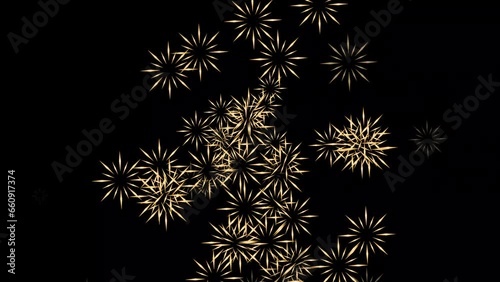 fireworks in the sky