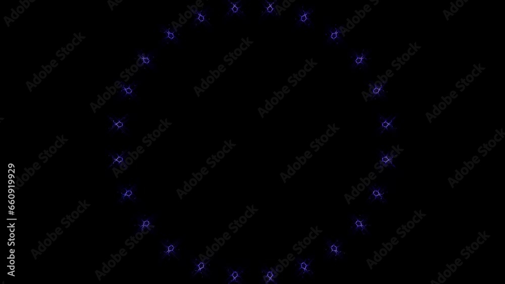 Abstract background moving stripes and flashing with shining light dots. Animation with circles Abstract background moving stripes and flashing with shining light dots. Animation with circles