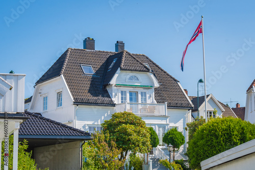 Cityscape of Kristiansand (Norway)