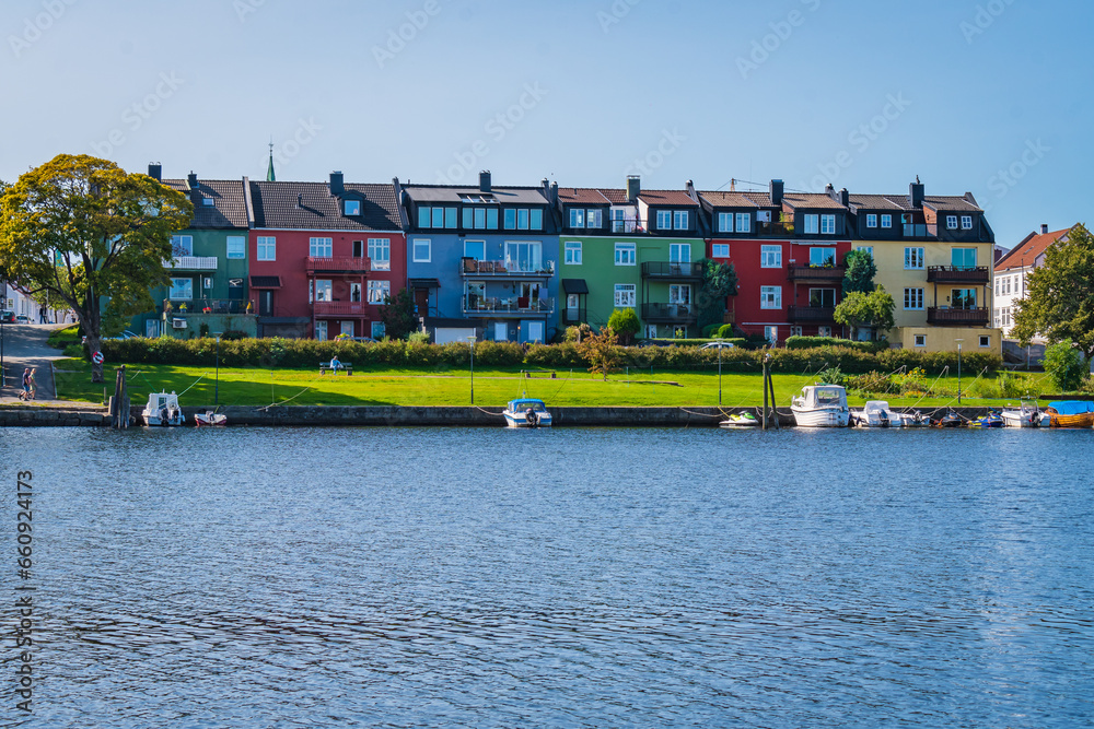 Cityscape of Kristiansand (Norway)