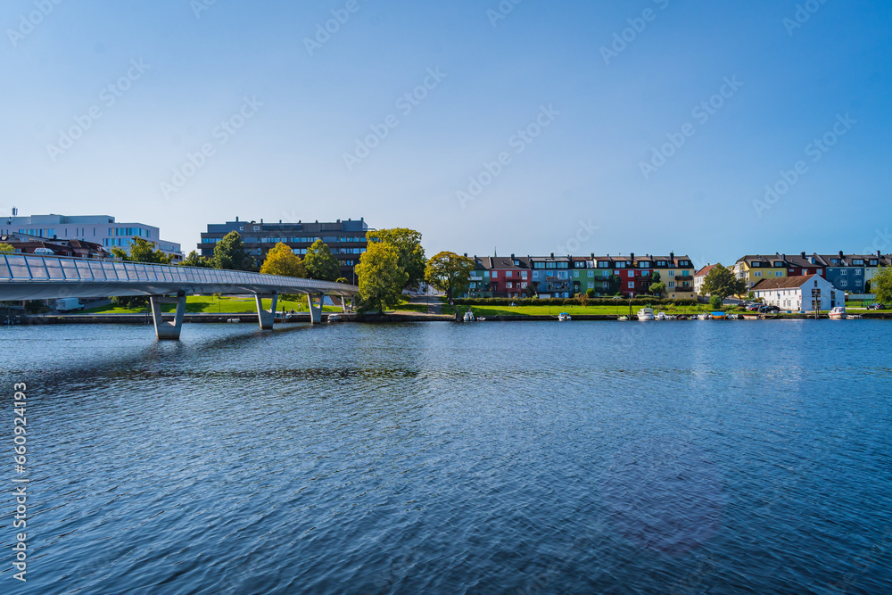 Cityscape of Kristiansand (Norway)