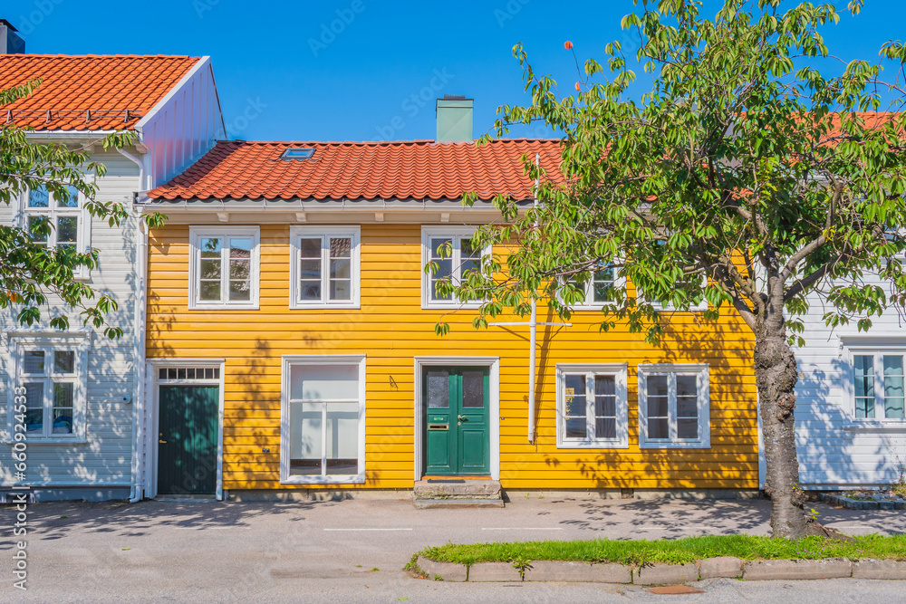 Cityscape of Kristiansand (Norway)