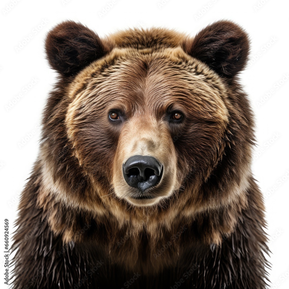 Fototapeta premium Bear Passport Photo