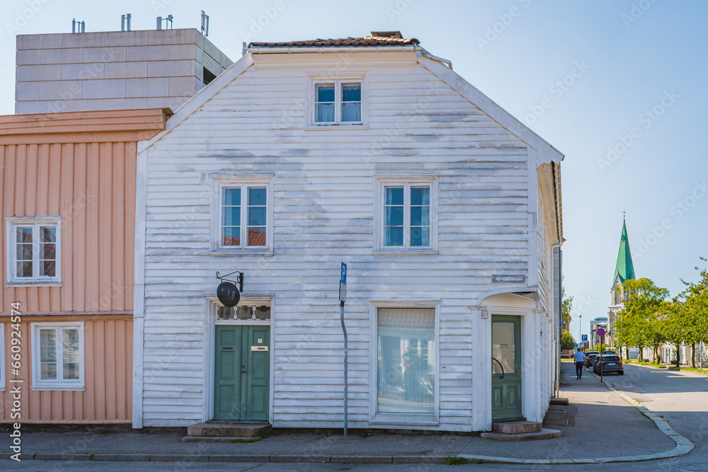 Cityscape of Kristiansand (Norway)