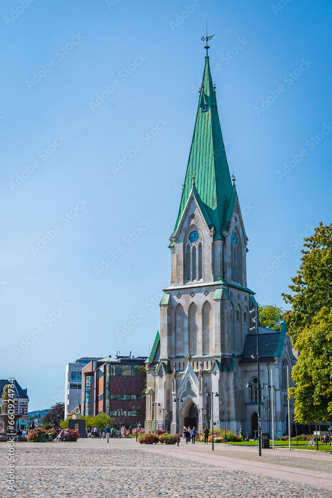 Cityscape of Kristiansand (Norway)