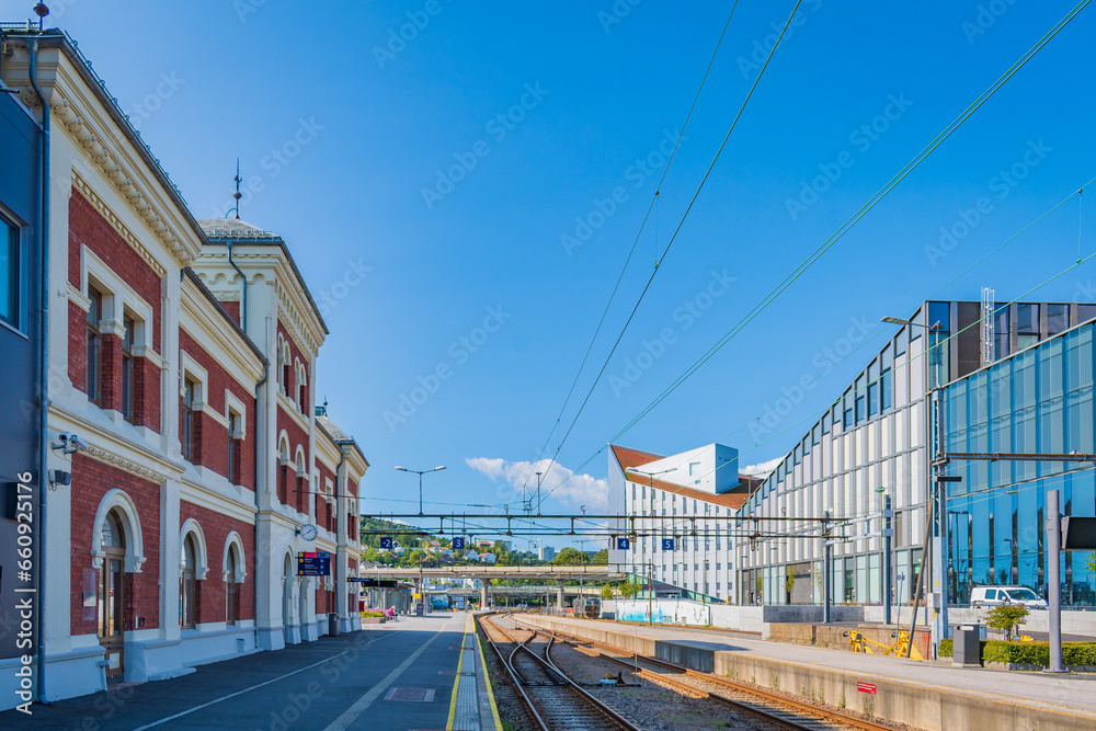 Cityscape of Kristiansand (Norway)