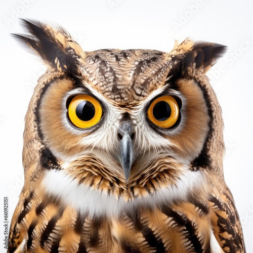 Owl Passport Photo