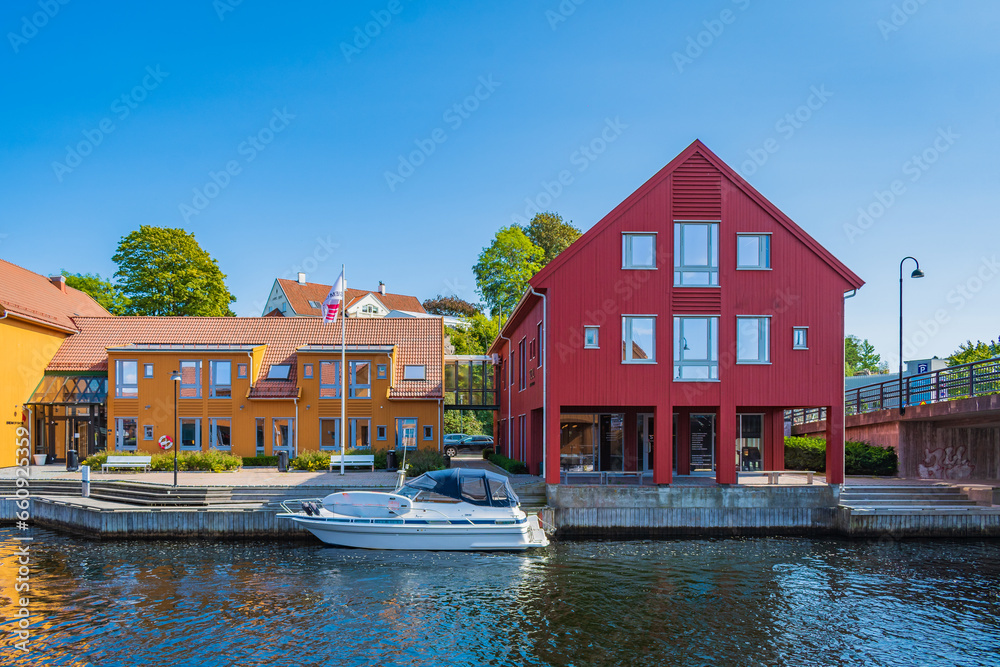 Cityscape of Kristiansand (Norway)