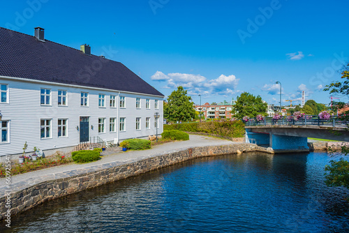 Cityscape of Kristiansand (Norway)