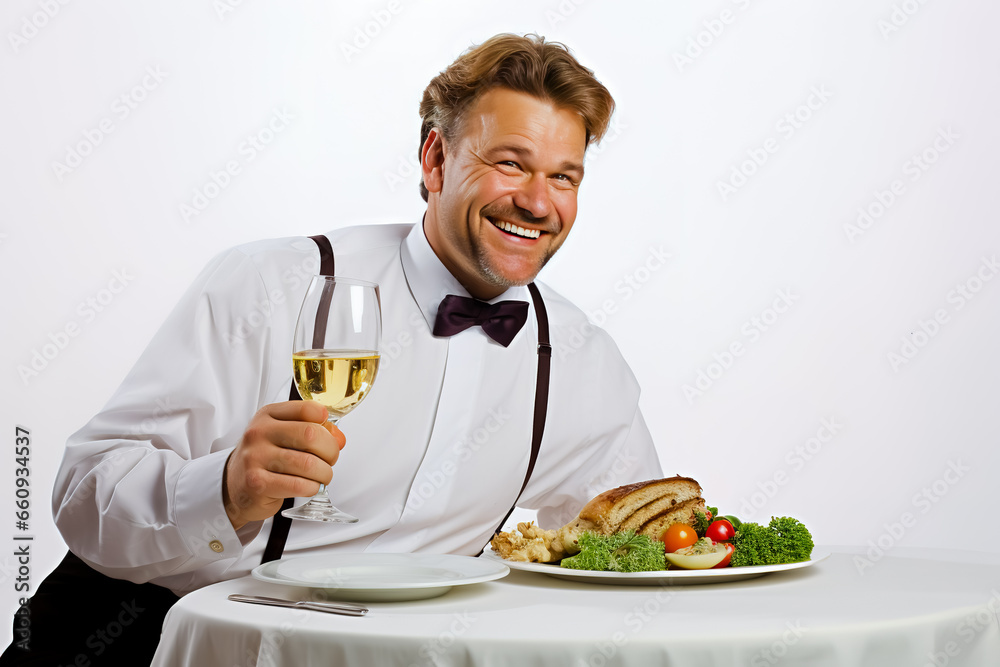 Portrait of a caucasian chef man. Gastronomy. Portrait of a caucasian chef man. Gastronomy.