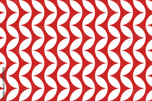 Seamless pattern with leaves. Abstract geometric pattern background. Modern banner bauhaus swiss style. 