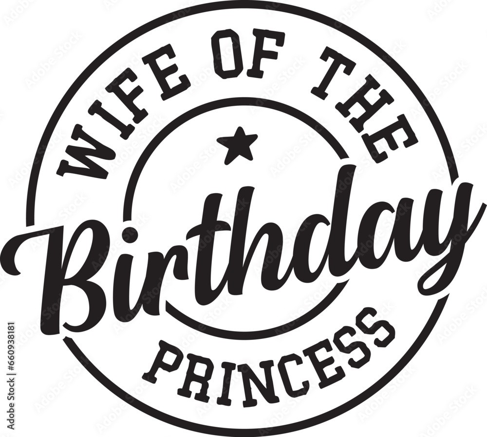 Birthday Princess design