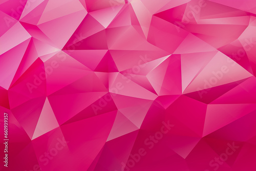 Abstract background consisting of pink triangles. photo