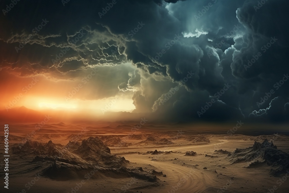Desert Stormscape